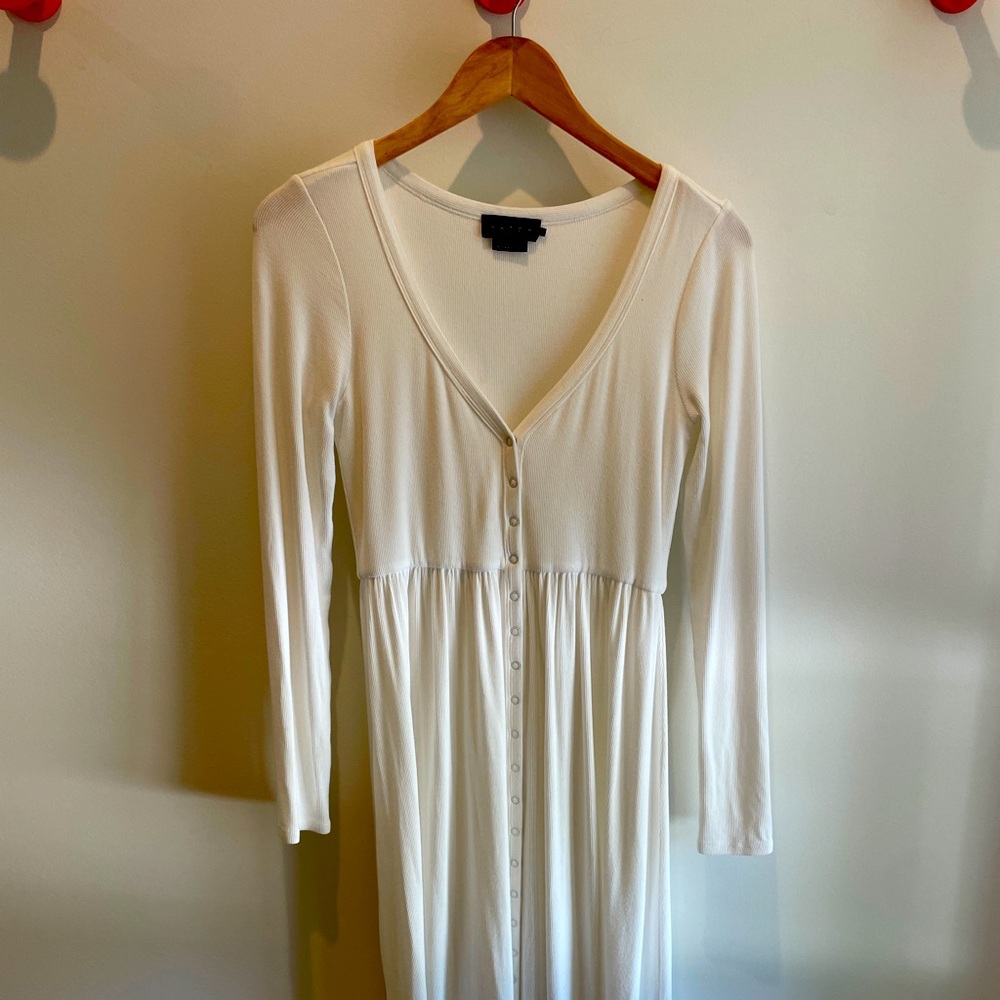Hatch Maternity The Softest Rib Nursing Dress, Size 0